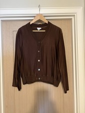 Ghost Cardigan Chocolate Brown