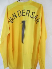 Manchester United Van Der Sar 2006-2007 Goalkeeper Football Shirt Large /34872