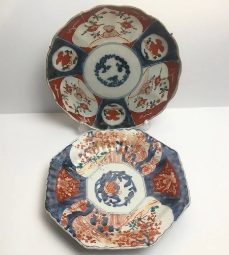 Antique japanese imari pates - imari,