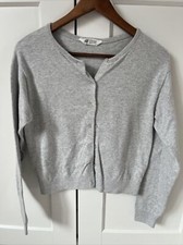 H&M Grey Cardigan Girls 12-14