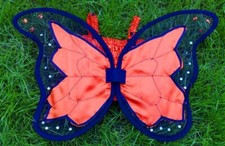 Adult butterfly dragonfly bat angel fairy wing wings top festival costume UK8-16
