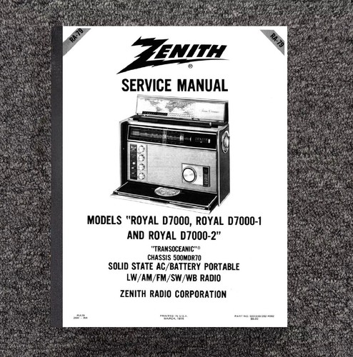 7000 service manual - 7000,