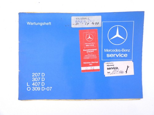 Mercedes 207d 307d - 307d, l407d