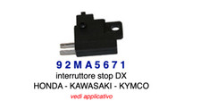 92MA5671 RIGHT STOP SWITCH