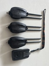 Fox RX+ 3 Alarm and Receiver Presentation Set Very Good Condition. Carp Fishing