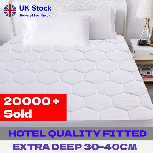 Quilted mattress protector - quilted, –