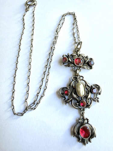 Vintage antique silver austro - antique,