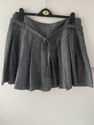 Black white check short - black, &