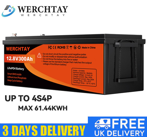 12v 300ah lithium lifepo4 - 300ah,
