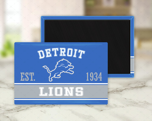 Nfl inspired metal - metal, fridge