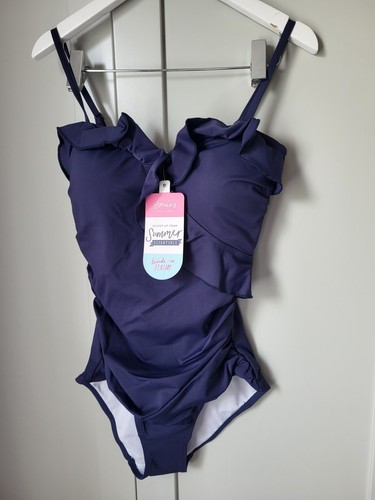 Joules womens navy frill - navy,