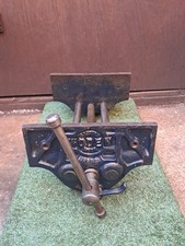 Vintage Woden 189B/3 Vice 10.5" Jaws Quick Release Woodworking Vice (#239)