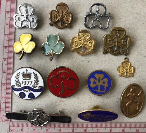 Vintage girl guides enamel - vintage,