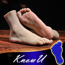 Lifelike Silicone Men Feet