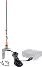 VHF Boat Antenna, 156-163Mhz Marine Whip with 5M/16.4ft RG58 Coax Cable and L Sh