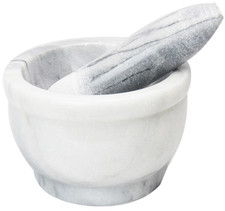 Marble pestle and - 12.5,