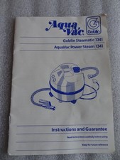 Goblin Steamatic 1341 Instructions