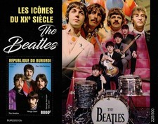 THE BEATLES 2022 MNH STAMP SHEETLET - LIMITED 202/500