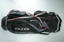Fazer Cart Bag / Black, White and Red / With Rainhood