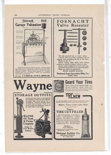 1913 wayne oil tank pump - oil, co