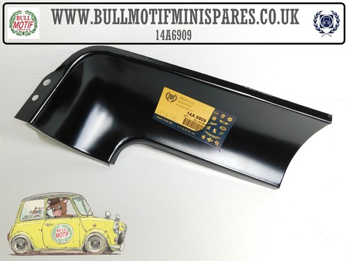 Classic mini rear valance - mini, valance-lh
