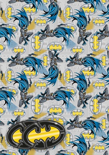 Batman gift wrap sheets - gift,