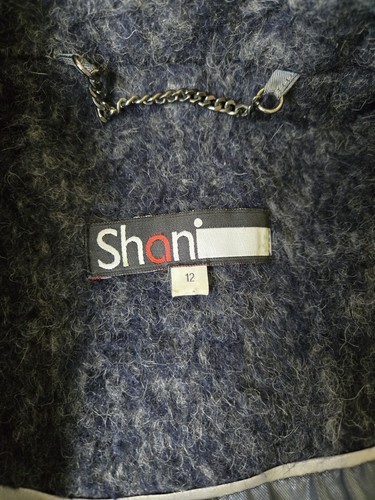 Shani grey bouclé - teddy, coat