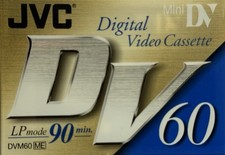 ** JVC MINI DV TAPE - M-DV60ME