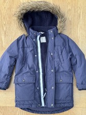 Boys Parka winter school coat jacket John Lewis size 6 used
