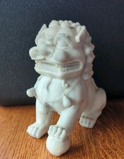 Past Times Foo Dog Lion Ornament Resin Figurine Vintage Style Home Decor 6"