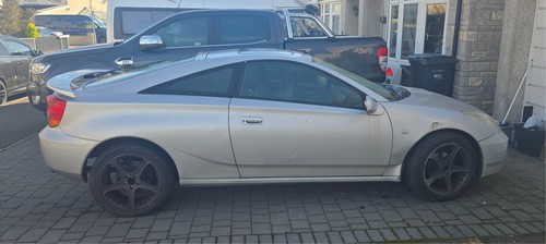 Silver toyota celica gen - silver,