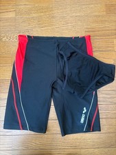 Arena swimsuit black - arena, black/red