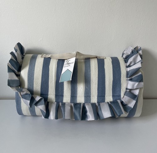 Habitat blue white - blue,
