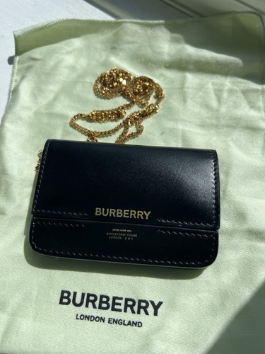 Burberry leather wallet - wallet, on