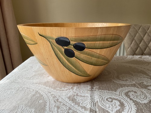 Wooden salad fruit - wooden, salad/