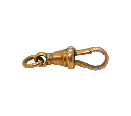 Victorian 9ct rose gold dog - victorian,