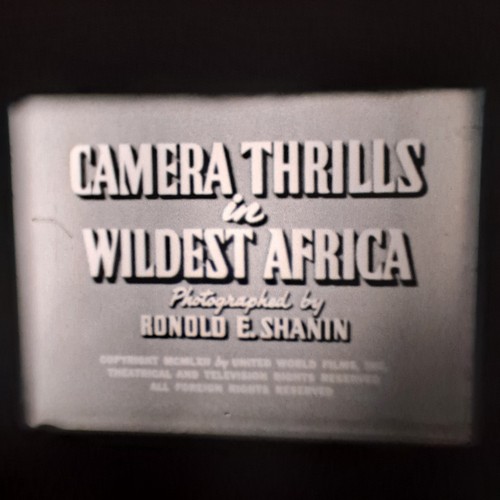 Super 8mm camera thrills - 8mm, in