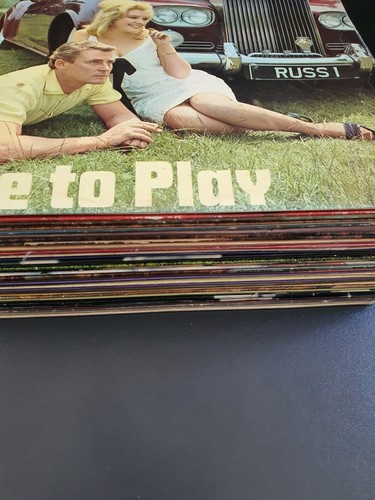 Vintage vinyl records - vinyl, job