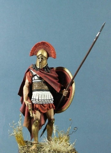 Lakonian hoplite 54mm - lakonian,