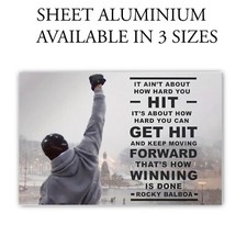 Aluminium sign plaque - sign,