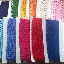 JUMBO RIC RAC BRAIDING x 3 M -CRAFTS SEWING 13MM (33/64") CHOOSE YOUR COLOUR***