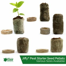 Jiffy 7 Peat Pellets Seed Propagation Compost Plug Hydroponic Organic