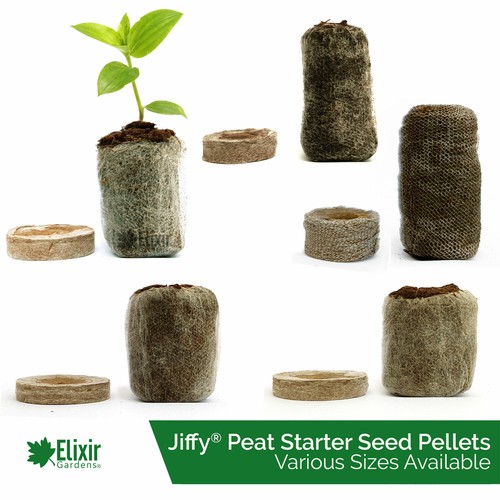 Jiffy peat pellets seed - pellets,