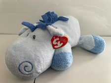 TY Whinny Blue Horse Pluffies