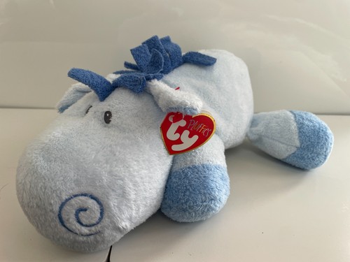 Whinny blue horse pluffies - horse,