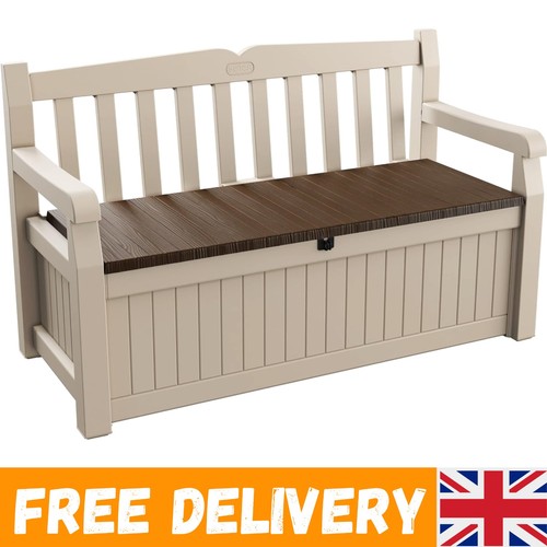 265l capacity garden bench - 265l,