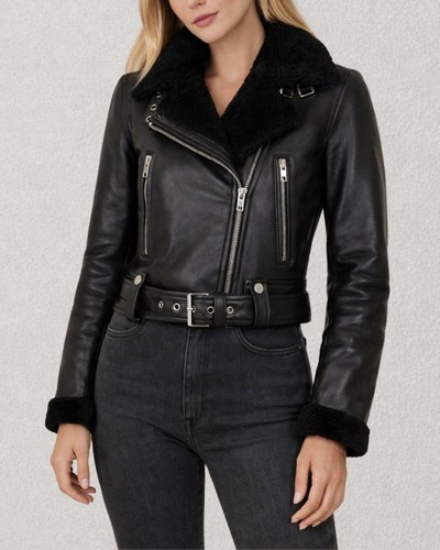 Women black genuine - women's,