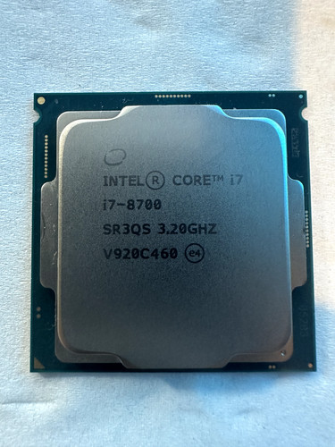 Intel core 8700 processor - intel, i7-8700