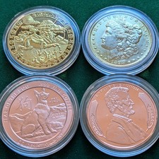 Novelty Coins Joblot X4 Pure