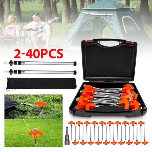 Tent pegs screw in - pc,